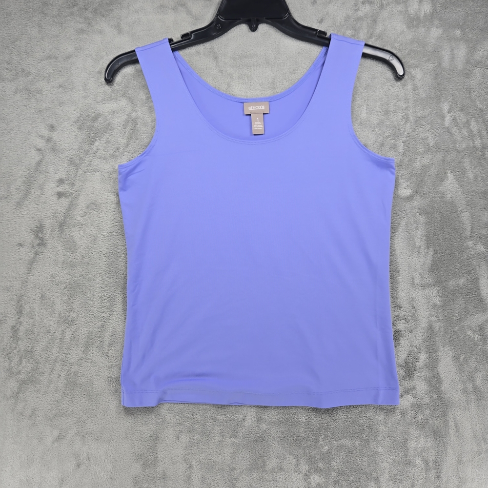 Chico's Womem's Lavender Tank Top Sz 1 EUC